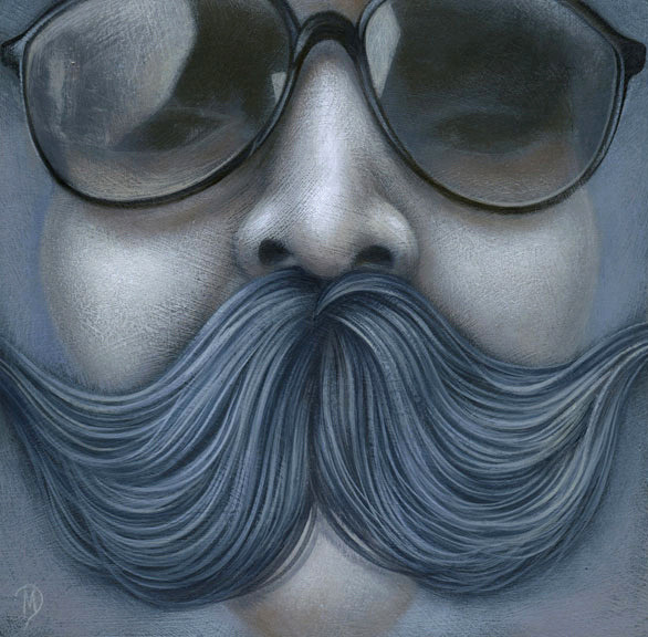 garabating:  Stache by dan:may on Flickr. Visit his Tumblr   