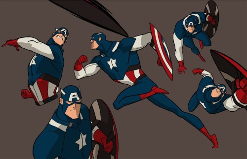 perpetual-loser: awyeahcomics: Captain America & Friends by Kris Anka Bloody brilliant… ❤️