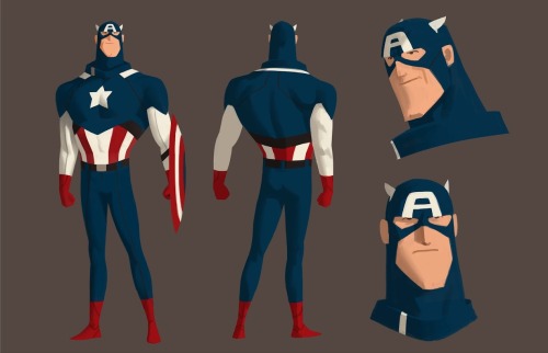 perpetual-loser: awyeahcomics: Captain America & Friends by Kris Anka Bloody brilliant… ❤️