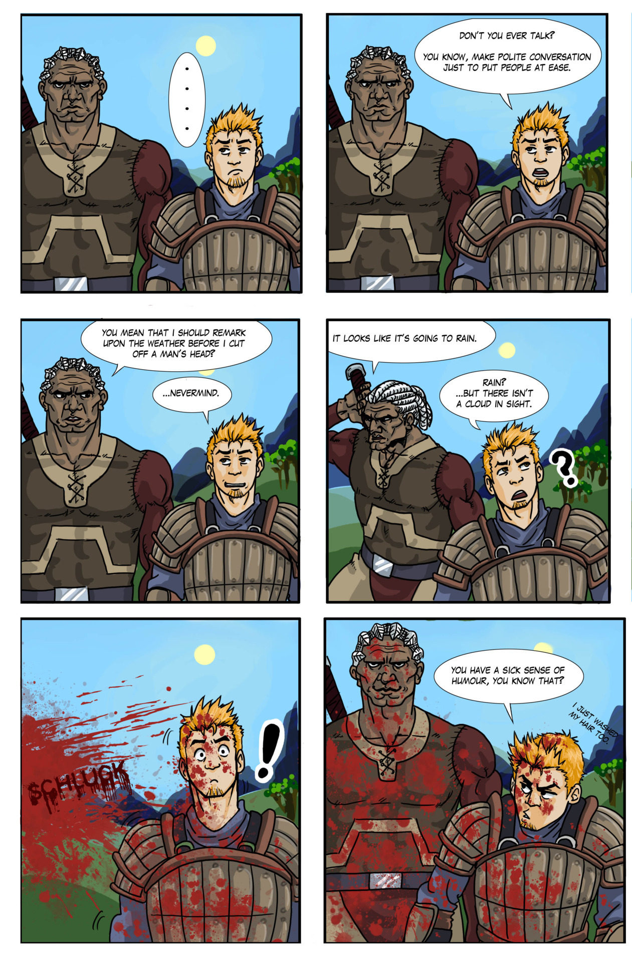 studiesfortheweek:  D’awww Sten, you so funny! Extended interpretation of the banter
