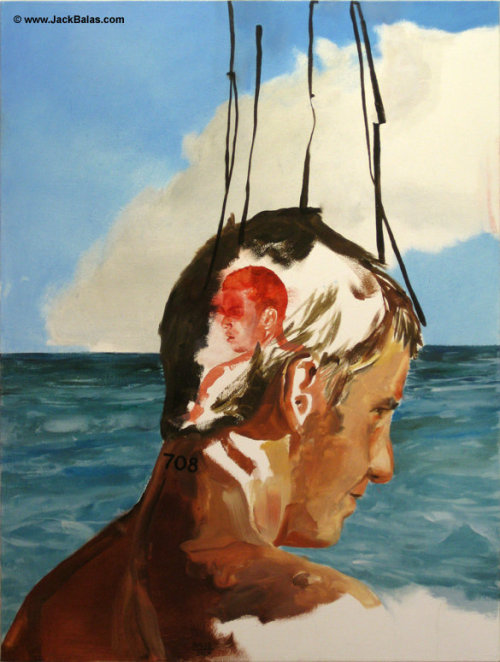 jackbalas.com Jack Balas, 2012; PIER (#708 oil on canvas, 32&quot; x 24&quot;