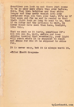 tylerknott:  Typewriter Series #23 by Tyler