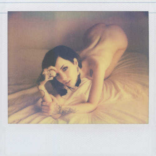 richburroughs:  Justine Marie and Rich Burroughs Justine and I shot some of the Impossible Project’s PZ 680 film, this was my favorite shot of the bunch. She’s pretty amazing. I came away with so many lovely images, it was one of the most productive