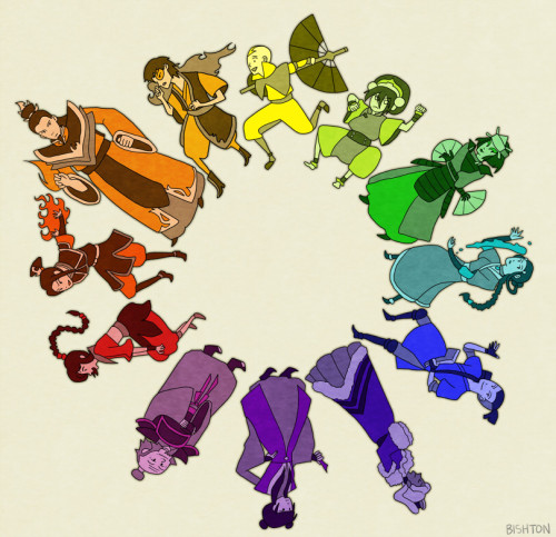 bishton:Colorbending: Avatar Color Wheel (remake)