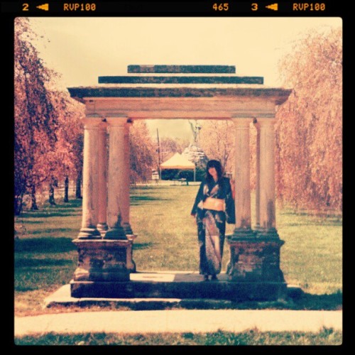 #kimono #japanese #spring #sakura #cherryblossom (Taken with instagram)