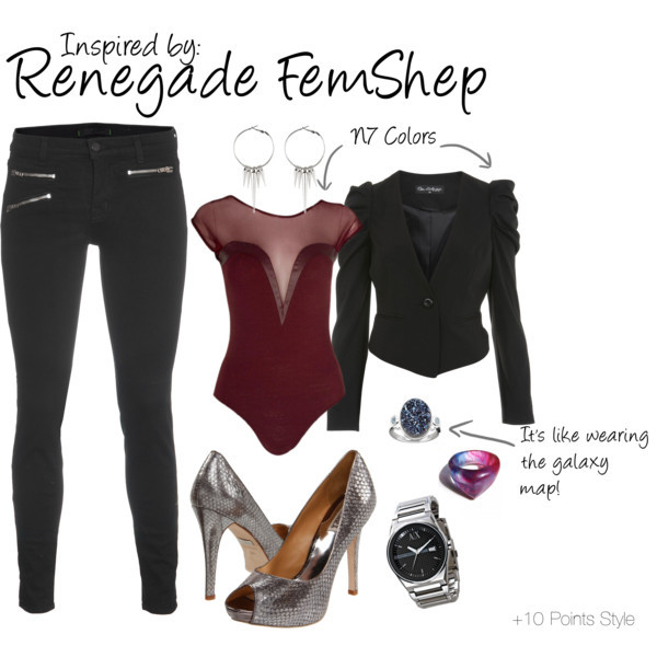 consoletocloset:
“ Renegade FemShep (Mass Effect Series) by ladysnip3r featuring a sleeveless blouse Dressed like she’s heading to Afterlife on Omega, this is my fashion interpretation of FemShep from Mass Effect, renegade style.
”
Two years ago...