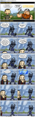 aislinntrista:  This is exactly what I thought about how you get quests in ME3.  XD 