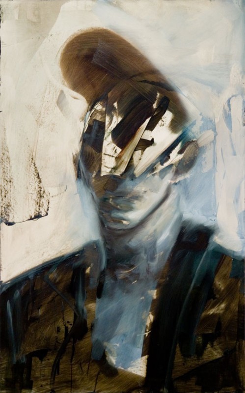 tekiela:  Rick Berry - Gregor – 2011 - oil on prepared cotton ragboard, 20x32in.