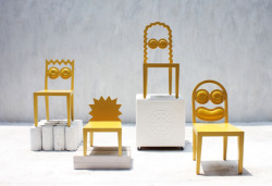 superpunch2:  Chairs based on The Simpsons