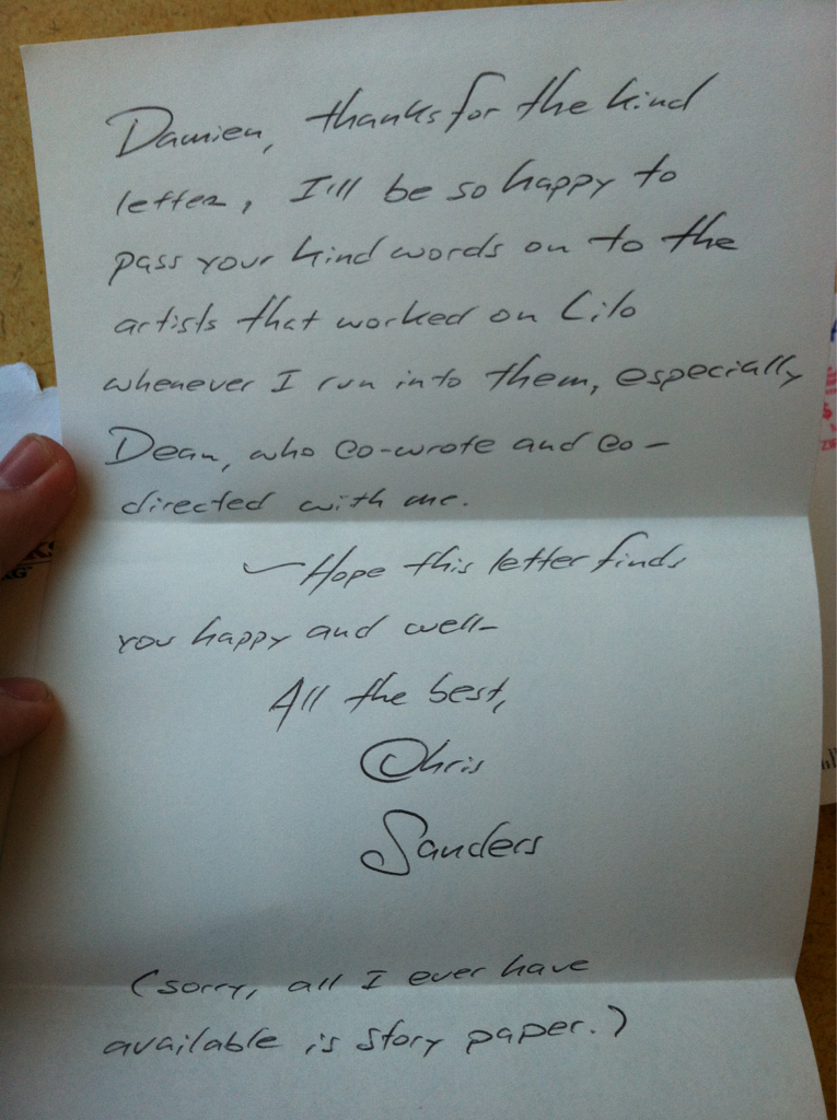 kingofthelostkids:“ This letter made me really happy even though he ...