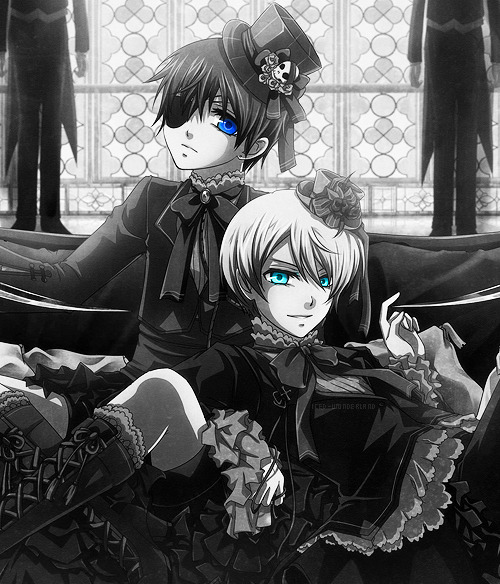  Ciel Phantomhive ✘ Alois Trancy // original | edit 