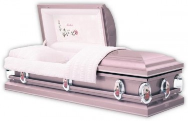 “ • “I think that my Mom would have been delighted with the purchase. She looked lovely with the lilac color of the casket.”
• “It was much easier than standing in a room full of caskets trying to choose one.”
• “I chose this casket for my mother...