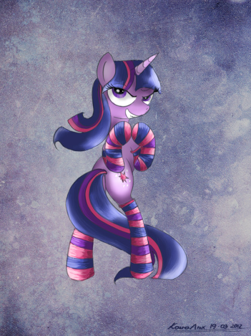 backintheamazin:  (via Image 168332: artist:kairaanix socks twilight_sparkle)