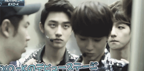 fyeahkyungsoo-blog:  bug-eyed in the elevator 