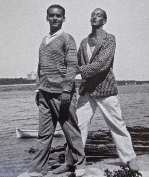 Federico García Lorca and Salvador Dalí in Cadaqués.