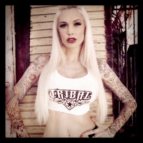 tattoo-inked:  enjoytheabuse:  Sabina Kelley  FOLLOW FACEBOOK PAGE:  Tattoo Inked and Hot http://www.facebook.com/pages/Tattoo-Inked-and-Hot/195268640548751 