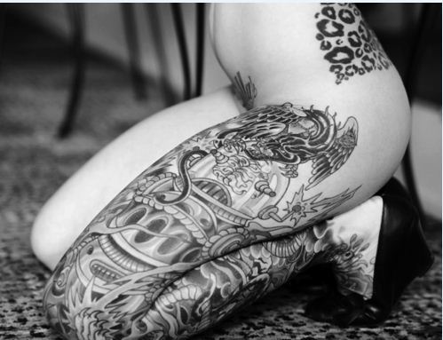 Tattoos and sex.