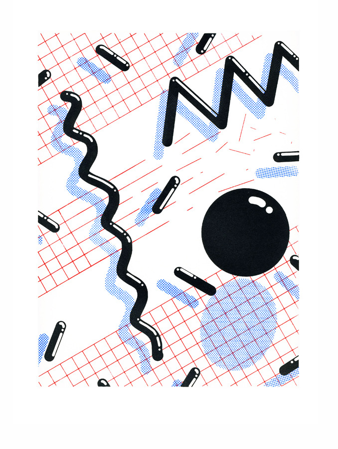 sunday-thought:  Study Screenprint on Paper 2012 Edition of 10