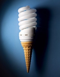 sweetalchemy:  Soft serve sconce 