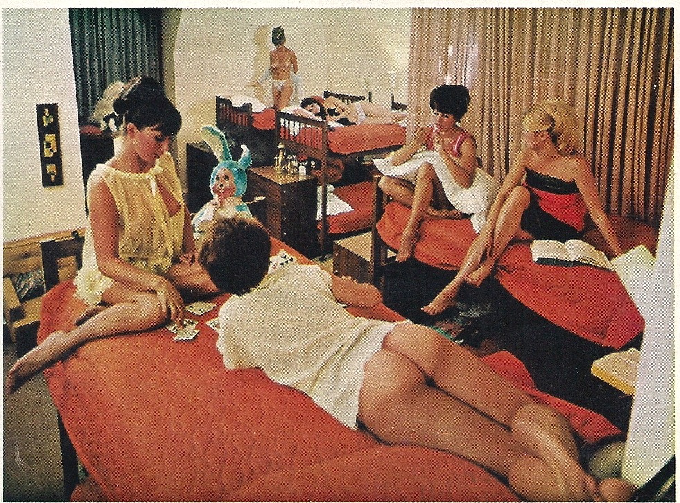  Bunny Dormitory, Playboy, January 1966, Pool Party 