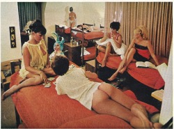  Bunny Dormitory, Playboy, January 1966,