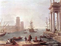 artaddictsanonymous:  Claude Lorrain, Departure