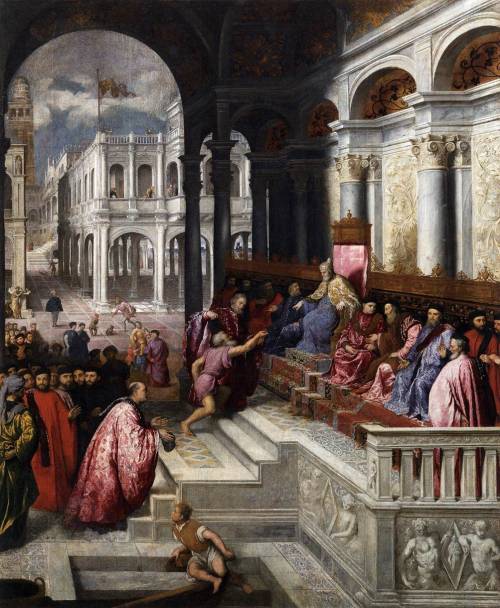 The Presentation of the Ring, by Paris Bordone, Gallerie dell'Accademia, Venice.