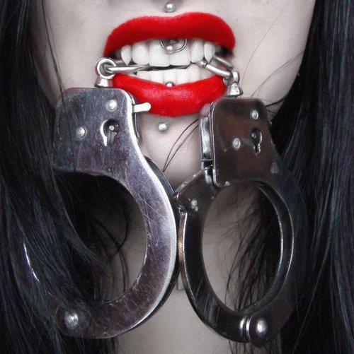 blahblechblarg:  Handcuffs are so unforgiving, but sometimes that’s exactly what I want. 