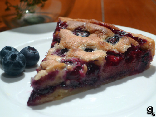 gourmetgaming: Legend of Grimrock – Blueberry Pie  Last weekend my significant other came to bed aro