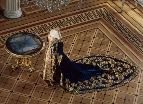 Court dress of Empress Alexandra Fyodorovna, 1890’s From the State Hermitage Museum