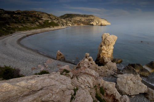 &ldquo;Aphrodites Rock, Petra tou Romiou, Pissouri Bay, near Paphos, Cyprus&rdquo;