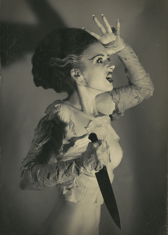 theblackcat79:  arcaneimages: Bride of Frankenstein pin-up shoot 