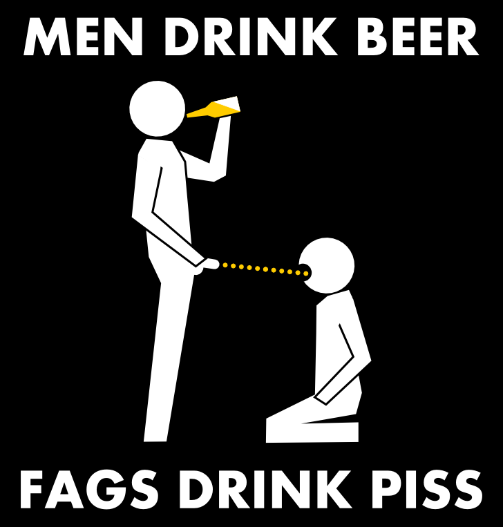 faggotdump:  faggotinferiority:  it will toast to that sentiment.  i want recycled