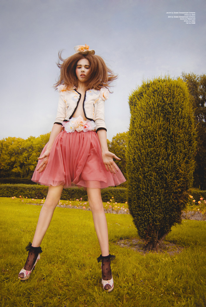 nuridroes:  l-sarah:  Moda&amp;Styl magazine (Spring 2012) “Down the Rabbit