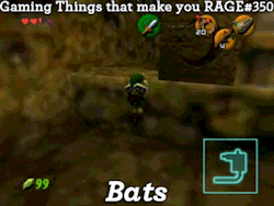 gaming-things-that-make-you-rage:  Gaming Things that make you RAGE #350 Bats submitted by: smashbrotherhood 