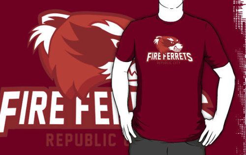 Republic City Fire Ferrets shirt on Redbubble!