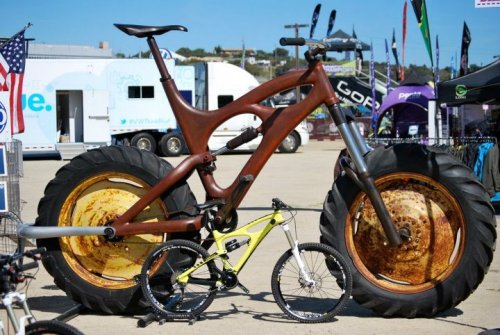 Ibis Mojo. Big Enough? It&rsquo;s a 29er? (via Sea Otter Classic)