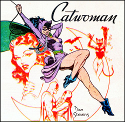 vintagegal:  Catwoman by Dave Stevens (1985)