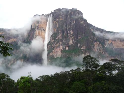     Angel Falls in Venezuela is the highest waterfall on earth. It has a main plunge of over 500 met