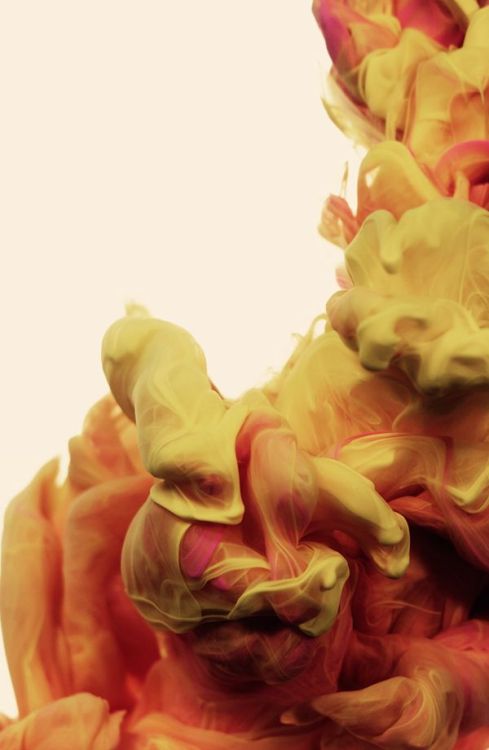 electrikthunder:High-Speed photographs of colour ink on water by Alberto Emiliano Seveso.