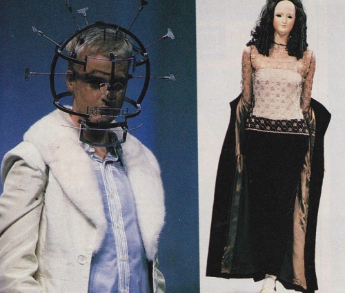 thefacemagazinescans: from an article about Student fashion week, August 1996