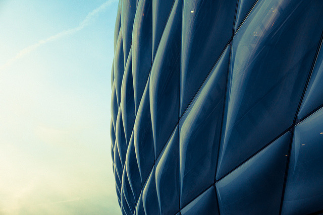 stadium-love-:  Exoskeleton by Patrick Dopfer A close up look at the exterior of