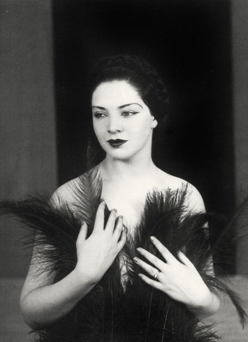 Zorita Her 1st professional portrait photo; taken on August 30th, 1936.. Shot at