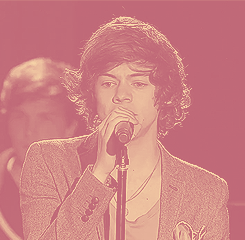 fuckhstyles:  Harry Styles ;  what makes you beautiful , one thing , more than this , up all night vevo lift. 