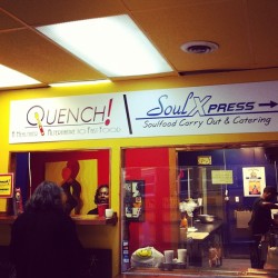 One of the best spots in the Chi! #Quench #turkeyonly #GoodFood (Taken with instagram)