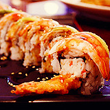 i could go for some sushi right now. 