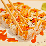 i could go for some sushi right now. 