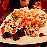 i could go for some sushi right now. 