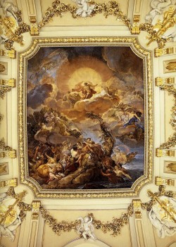 a-l-ancien-regime:  Corrado Giaquinto, The Birth of the Sun and the Triumph of Bacchus, fresco, circa 1762-1763 