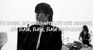 dallonweekes:   my favourite lines from my favourite fall out boy videos  